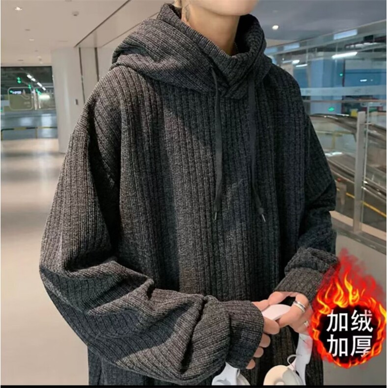 加绒高街卫衣男韩版潮流连帽个性2025冬季新款ins外套WB613-P56,女装短外套,星座412-3