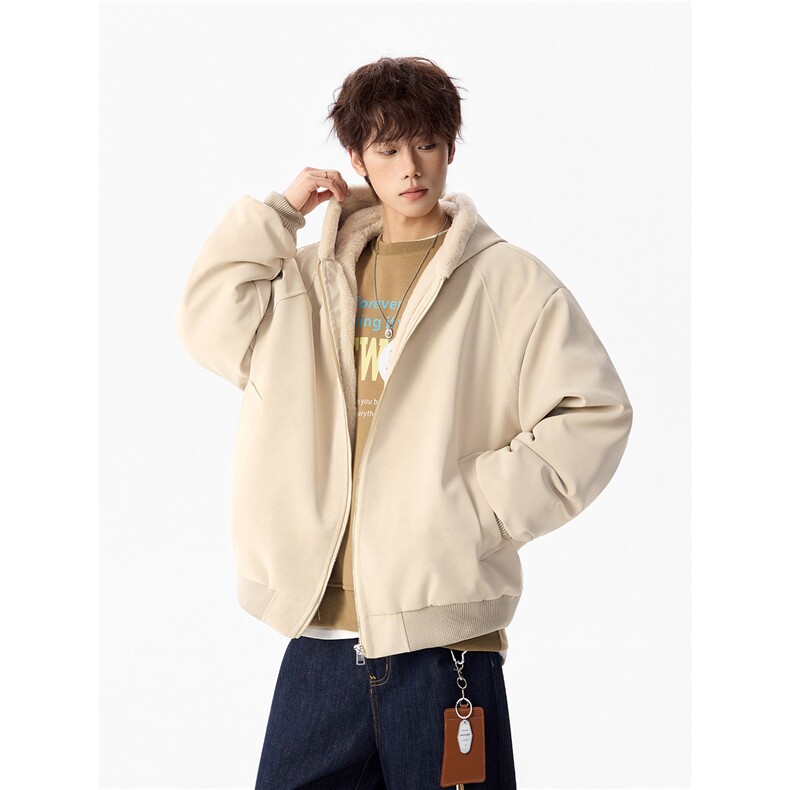 【现货】XZ1218MM84特价P92美式连帽座山雕皮衣外套棉服,男装皮衣,星座1218（原611-3）