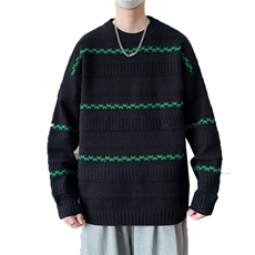 【新品】2025秋冬男士时尚休闲百搭针织毛衣潮流-M0166-P45，男装针织衫/毛衣，星座1105-1
