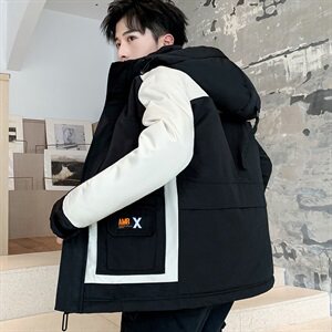 男士休闲连帽加厚保暖棉衣外套棉服棉袄冬季防寒开衫男装M997P90图片