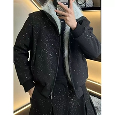 DD337P115美式复古座山雕棉服，男装棉衣，电商B323A