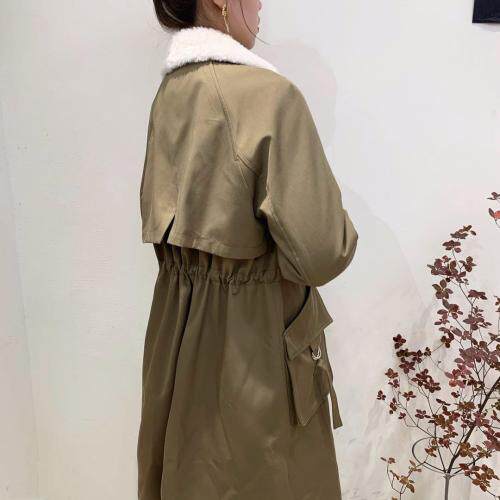 现货长款派克服，女装，香水之恋