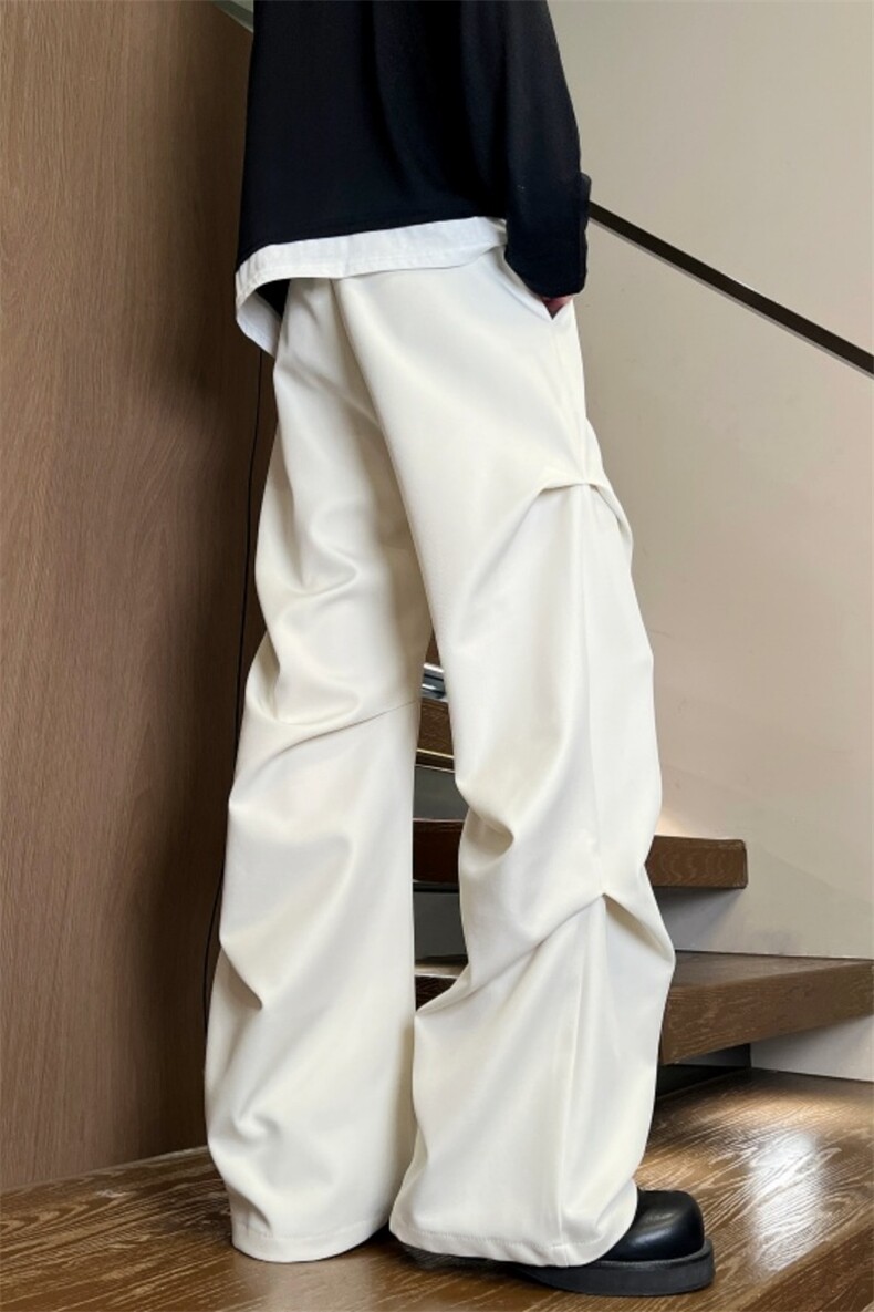 XZ616春季重磅美式立体工褶垂感百搭休闲长裤K26003特P30,男装休闲裤,星座512A（原616）