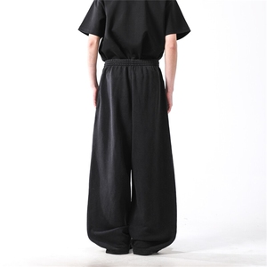 903- WK192 -特P55  S-XXL  水洗黑男女刺绣休闲卫裤3图片