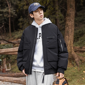 新款冬季棉衣潮牌工装羽绒棉服情侣加厚棉袄外套 A436-5973-P125图片