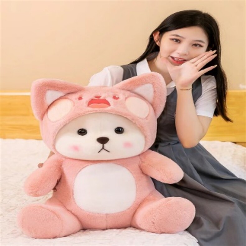 十寸嘟嘟猫变身莉莉熊，王涛毛绒玩具