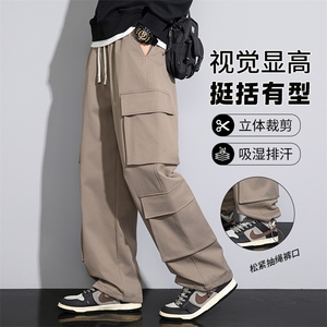 现货  K152P45 控69.9 春季宽松多口袋户外工装裤图片