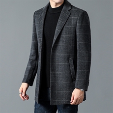 BEN22802钱塘2020-2中年男士冬季厚款时尚休闲百搭西服P260，男装西服，钱塘207-2