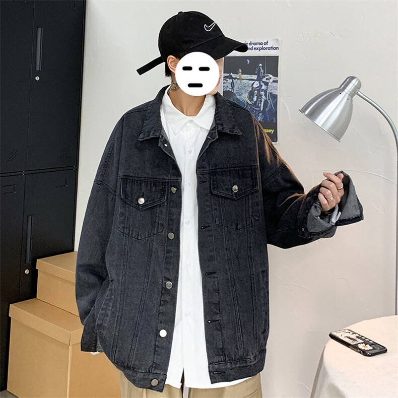 910A秋装潮牌嘻哈夹克男黑色韩版情侣原宿风外套女,男装夹克,星座910A