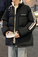 量大优可提供视频冬棉衣立领条纹HD019-1-MF5283-P75，男装棉衣，电商019-1