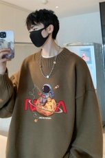 半高领毛衣男士大码针织衫男毛线衣男M18287-P45加绒款-P65，男装针织衫/毛衣，电商A040