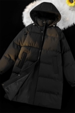 2025长款棉服新秋冬季防寒棉衣外套过膝棉袄情侣HZ8817-P108，男装棉衣，星座610B-1