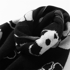 2025年新款时尚百搭通勤简约海棠花围巾，围巾，暖习羊绒