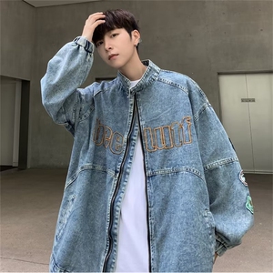 秋季青春流行男夹克文艺潮外套 QJ50 P70图片