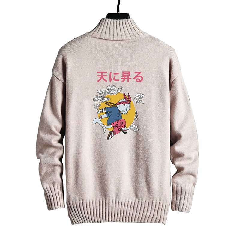 M18012-P45加绒款-P65半高领毛衣男士大码针织衫男毛线衣男线衫,男装针织衫/毛衣,电商A040A