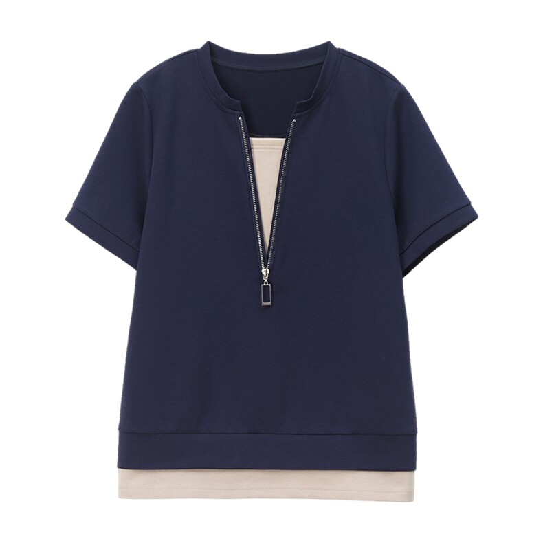 薄款休闲运动服套装女夏装2025夏季新款跑步服妈妈时尚洋气两件套,女装套装/套裙,独衣靓