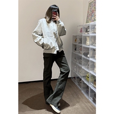 GOSNACE秋季短款夹克潮棒球服外套男女同款DY195-P80网图，男装夹克，星座1213