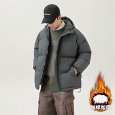 棉服男连帽青少年学生加厚棉衣服情侣男女宽松外套MY8555-P60特，男装棉衣，星座610（原A335）