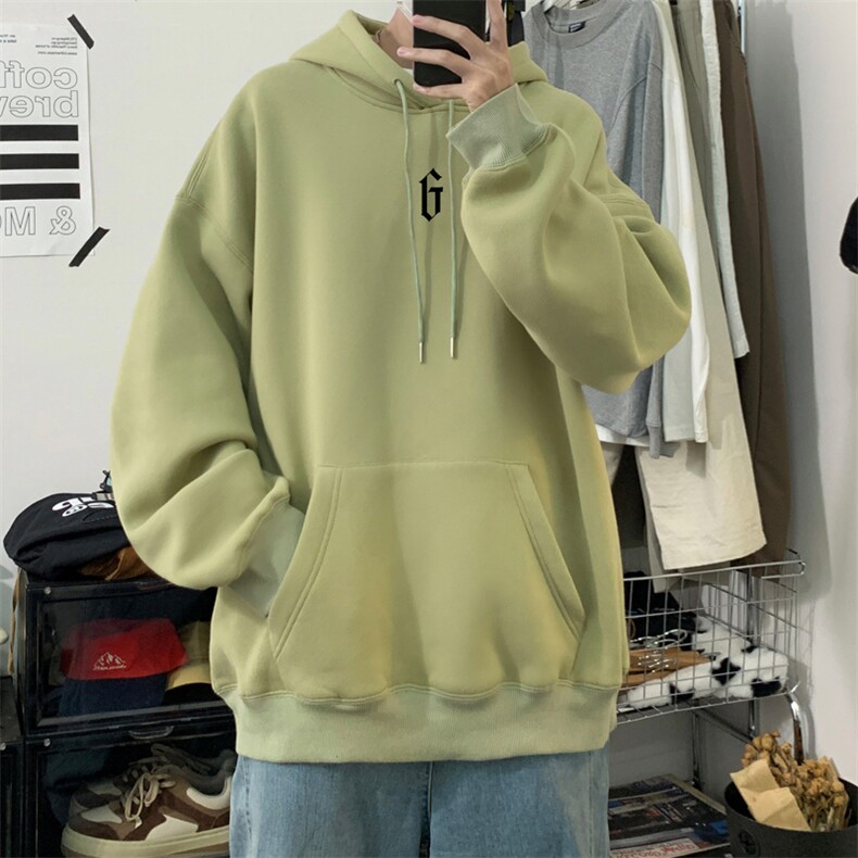 ！连帽圆领卫衣男装港风帽衫男 LM84-P35图片