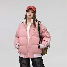 抖音得物二开可供视频拼接织带三防加厚羽绒棉衣外套棉服LL2288，男装棉衣，电商A486