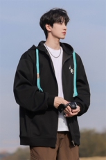 2025春季新款cityboy大码菠萝格刺绣卫衣M-5XHW25082-P60，男装卫衣，电商A022