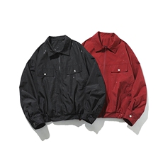 白底-美式复古百搭工装飞行夹克男9012-P68，男装夹克，电商B380（原B361）