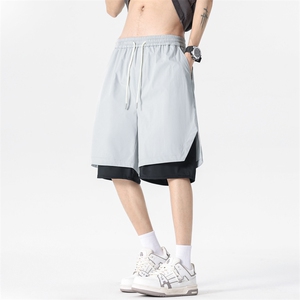 现货 夏季工装短裤男ins潮牌休闲百搭潮流痞帅五分裤D02517-P43图片