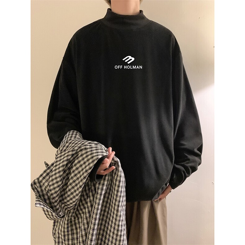 量大优提供视频德绒打底衫HD019-1-DR4522-P20加绒P30,男装针织衫/毛衣,电商019-1