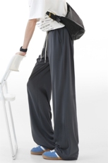 高弹冰丝速干休闲裤UPF50+防晒裤宽松微喇长裤A538特P35控58，男装防晒衣，电商A309