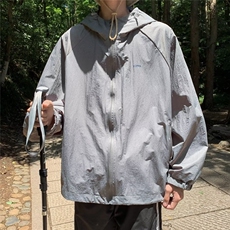 青春流行男夹克文艺潮外套山系防晒衣W9238P38，男装夹克，星座1116-2