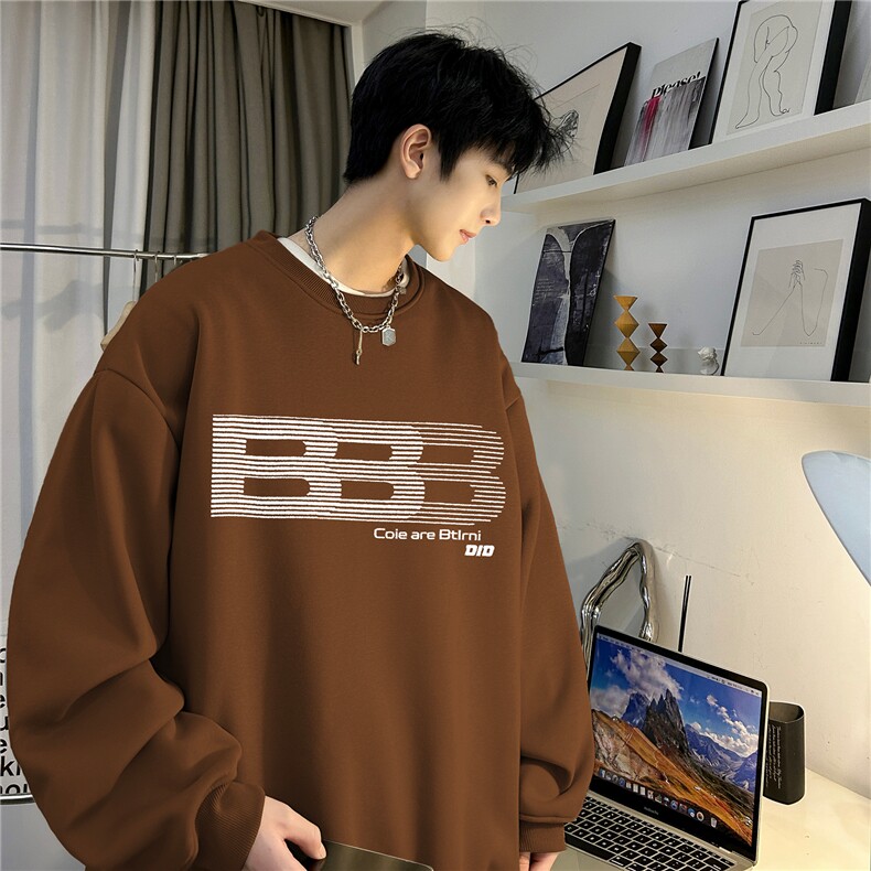 秋季大码圆领卫衣套头外套男,男装卫衣,星座610B-1