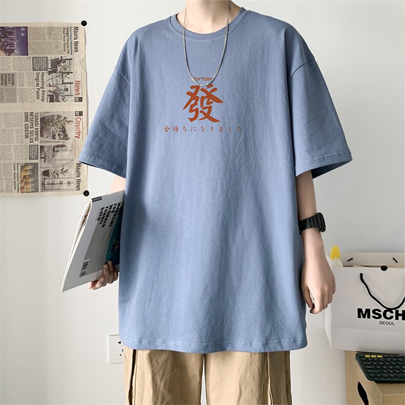 港风室内夏季短袖T恤A30-P25，男装T恤，星座414-3