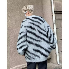 美式圆领毛衣男慵懒风休闲针织衫M5646P50，男装针织衫/毛衣，星座1116-2