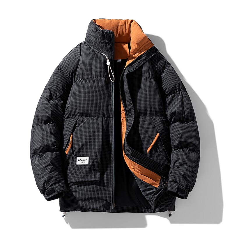 M2360-P105L-9XL冬季oversize大码面包服立领宽松棉衣外套,男装棉衣,星座109