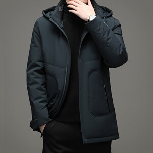 冬季新款脱卸帽羽绒服休闲外套中年爸爸装上衣YYYR062129-P315,男装羽绒服,电商B212（原钱塘6029）