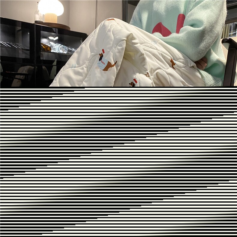 腊肠狗印花棉裤男款冬季保暖防寒慵懒风东北零下40度直筒休闲裤子,男装休闲裤,电商B315