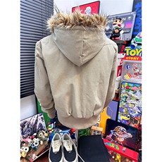 男女同款2025春季新款休闲美式复古潮牌痞帅宽松飞行员夹克外套，男装夹克，星座506A