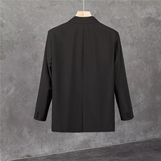 2026春秋休闲双排扣商务免烫外套西服套装TZ75，男装西服套装，星座1108