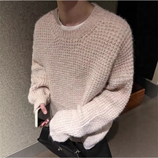MM476-P60美式港风圆领情侣装套头针织毛衣，男装针织衫/毛衣，星座617A-2
