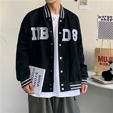 美式复古棒球服男潮牌宽松飞行员夹克春秋港风痞帅男装W1427-P48，男装夹克，星座512-2