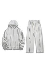 加绒加厚运动服套装W4683JR（加绒）特P60/K8666JR（加绒）特P45图片