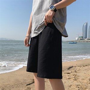 夏季短裤男港风宽松五分裤品质现货特价让利DS-C407-DK01-P20图片