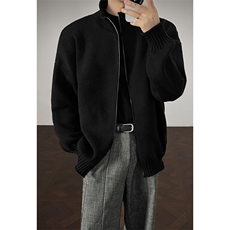 2025冬季新款港风内景大码字母开衫毛衣M-3XJM25887-特P55，男装针织衫/毛衣，电商A022