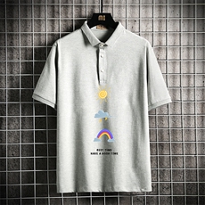 PL57141-P35翻领短袖polo衫男大码胖子半袖t恤男有领保罗衫，男装Polo衫，电商A040A