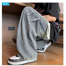 网络图现货牛仔裤夏季潮流莱赛尔天丝牛仔裤RC2335-P75，男装牛仔裤，星座1005-4