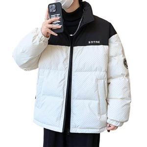 2025冬季新款男士羽绒服 冬装白鸭绒加厚棉服 宽松外套图片