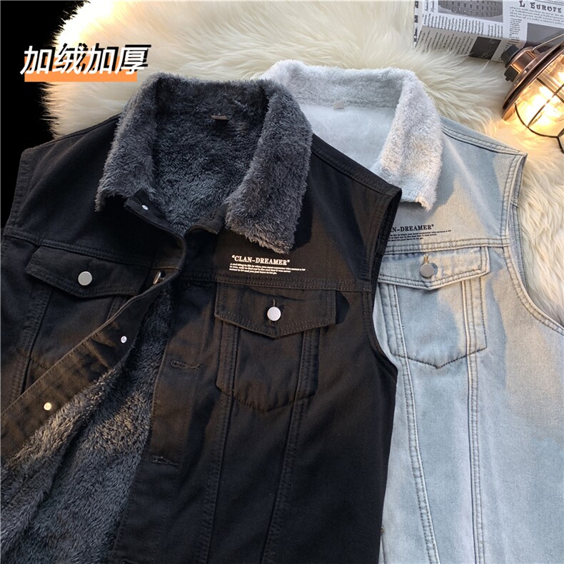 MJ223J-p68-限价98M-5XL抖音情侣棉马甲加绒大码羊羔毛cityboy，女装马甲，星座116