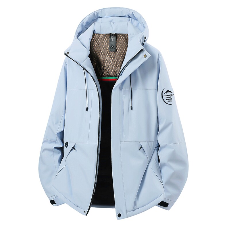 石墨烯棉衣加厚保暖冲锋外套男情侣登山服棉衣M6618-P75,男装棉衣,星座1403A