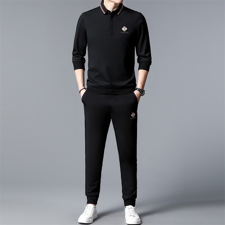 S30777-2钱塘2020-2商务休闲新款冬季厚款中年男士套装P132，男装休闲套装，钱塘207-2