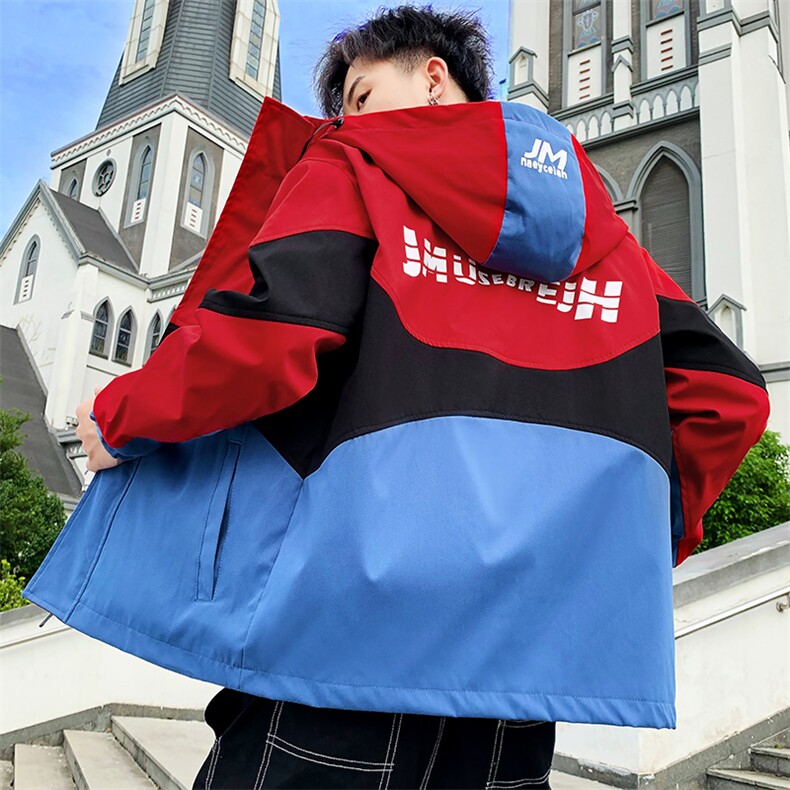 2023新款秋冬季夹克男士韩版工装外套男潮流秋装衣服JK184-P60,男装夹克,星座1206（原A206）
